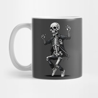 Dancing Skeleton Mug